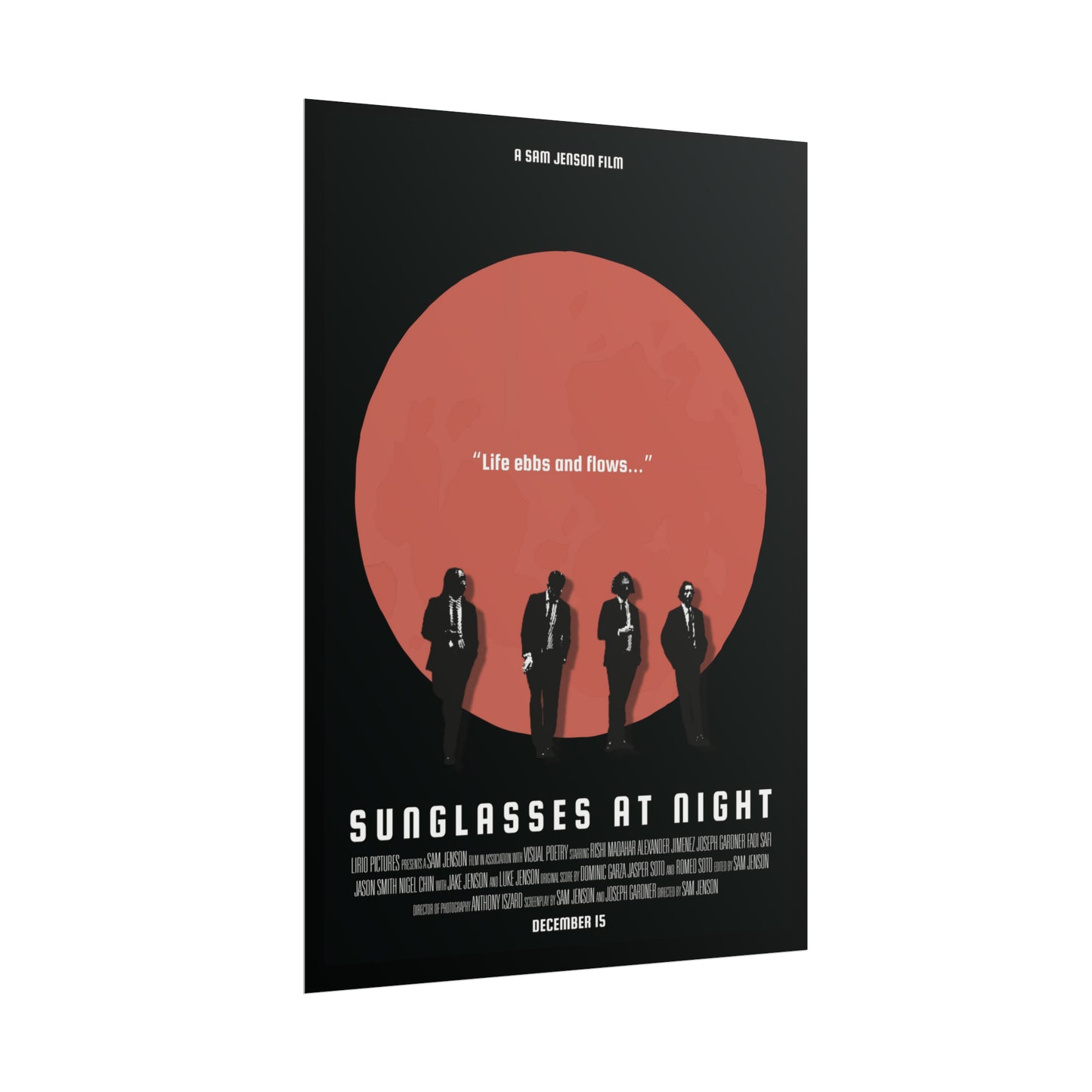 Sunglasses at Night Poster