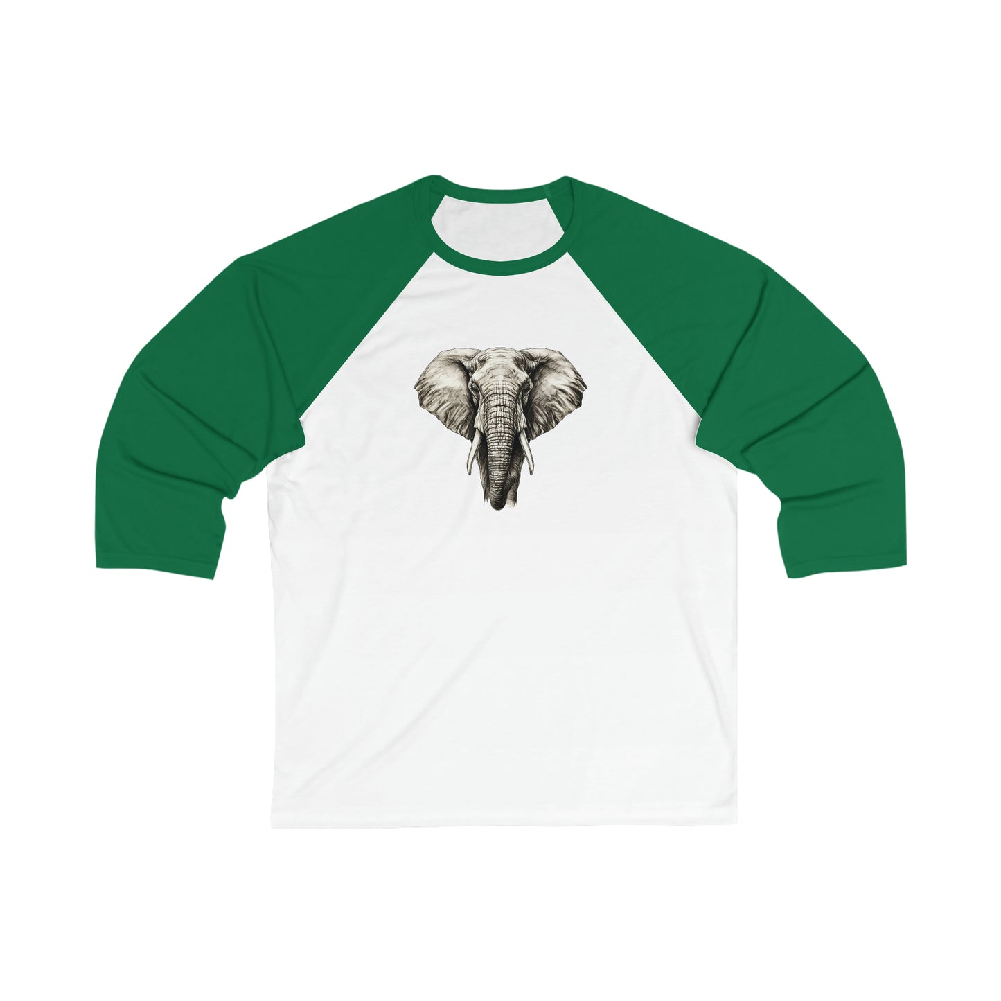 Elephant Baseball Tee