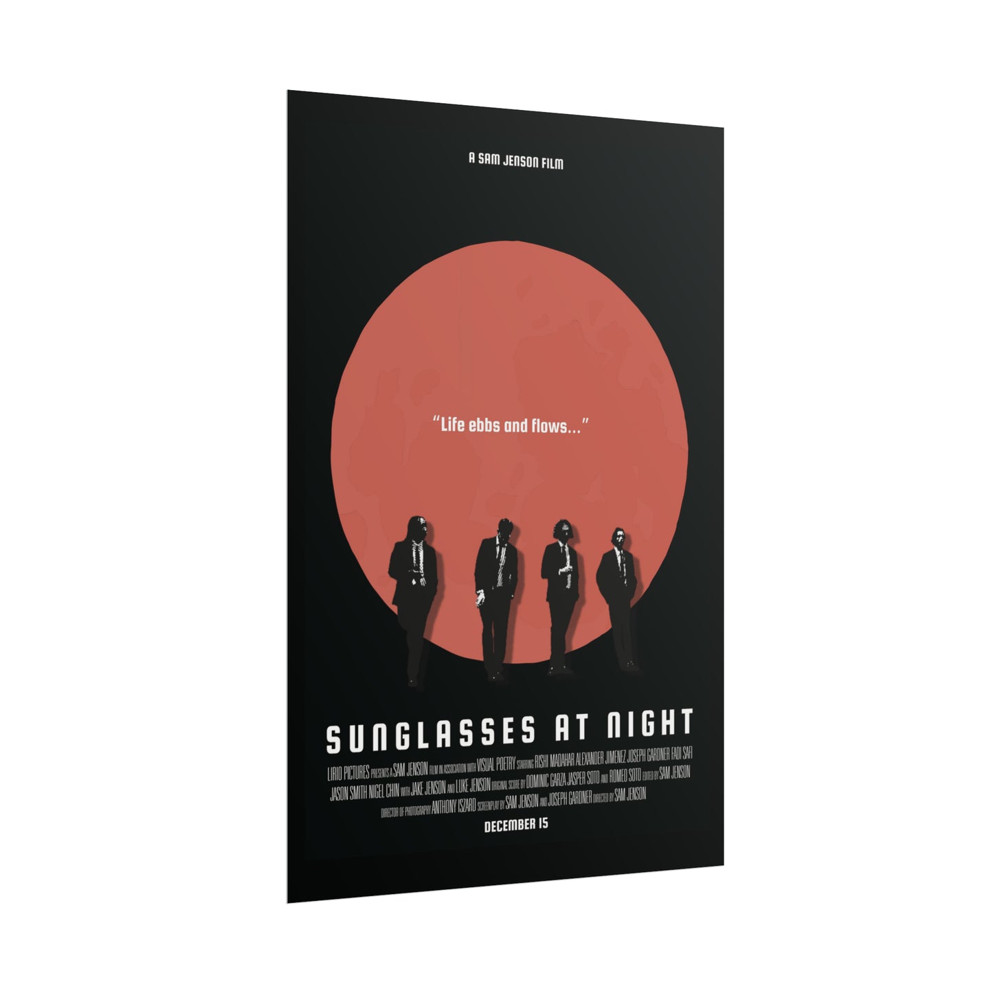 Sunglasses at Night Poster