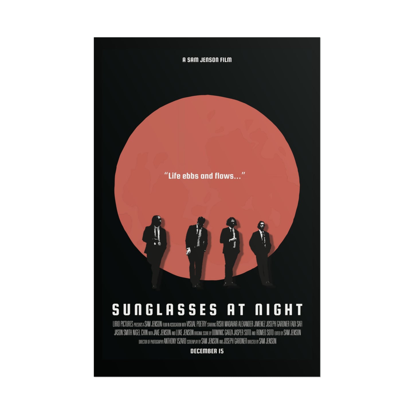 Sunglasses at Night Poster