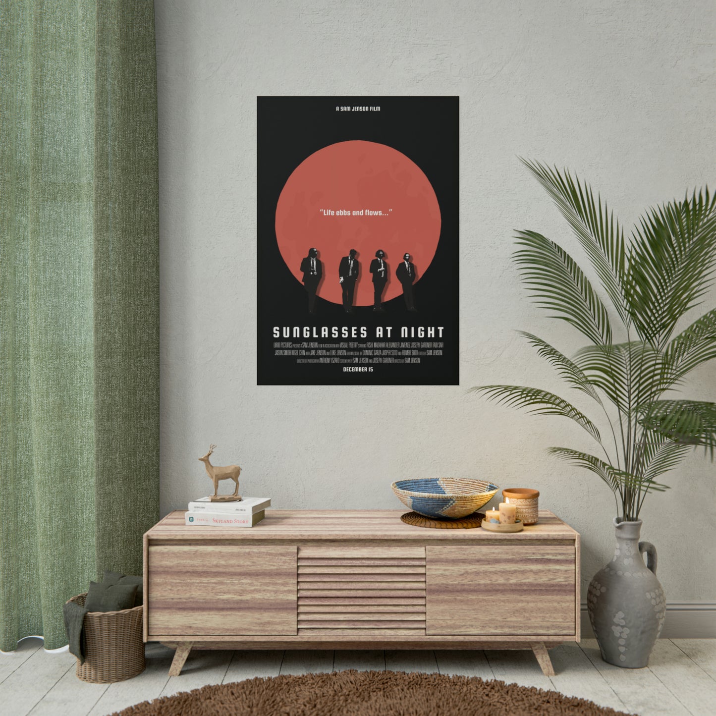 Sunglasses at Night Poster